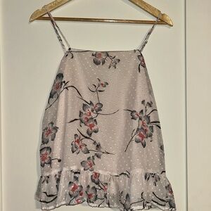 Collective Concepts Cream Textured Tank